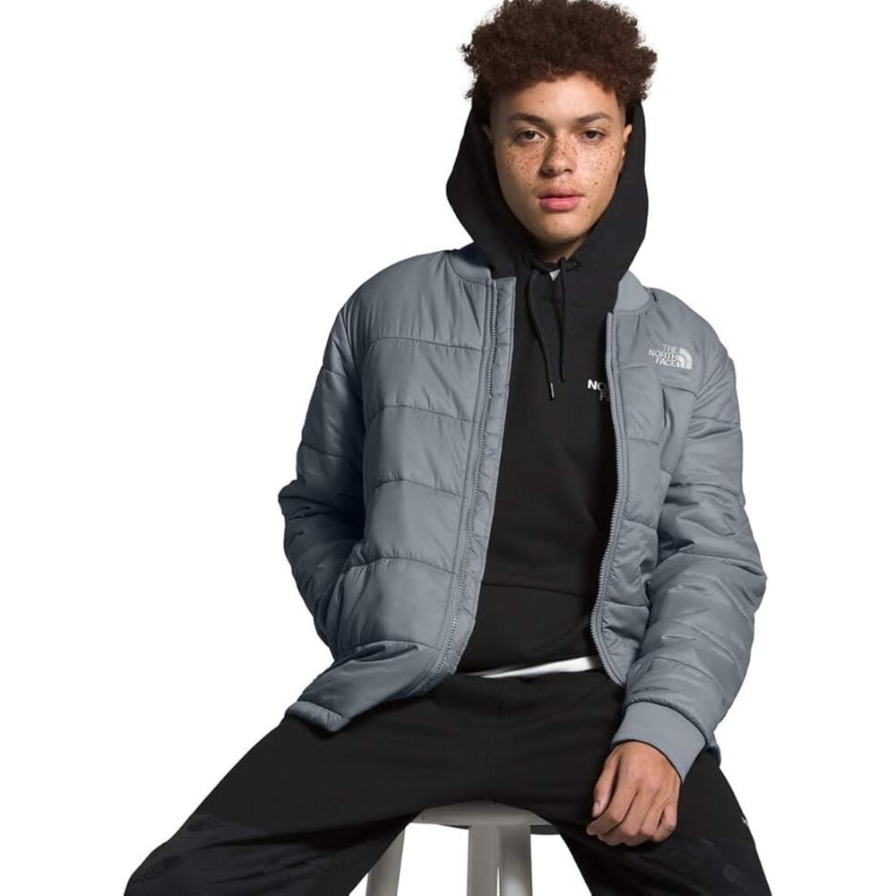NWT The North Face Pardee Insulated Jacket, Mid Grey, Mens Size Large